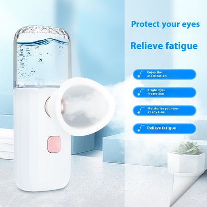 Nano Atomization Spray Steam Portable Eye Care Eye Steamer Dry Eye Disease Moisturizing Eye