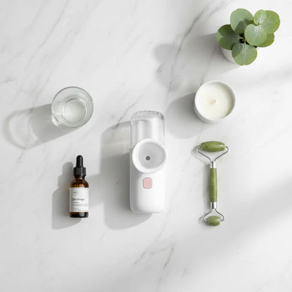 Routine Shot - White Marble
